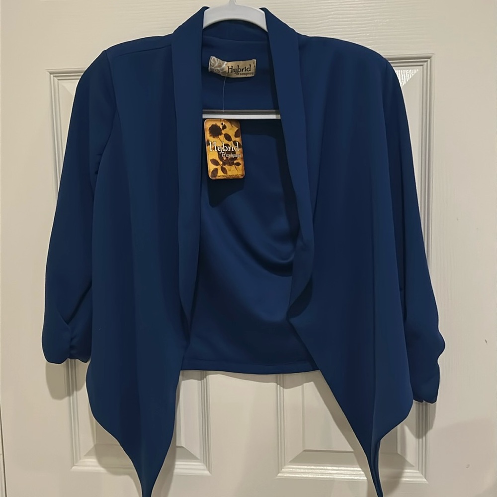Blue Short Blazer